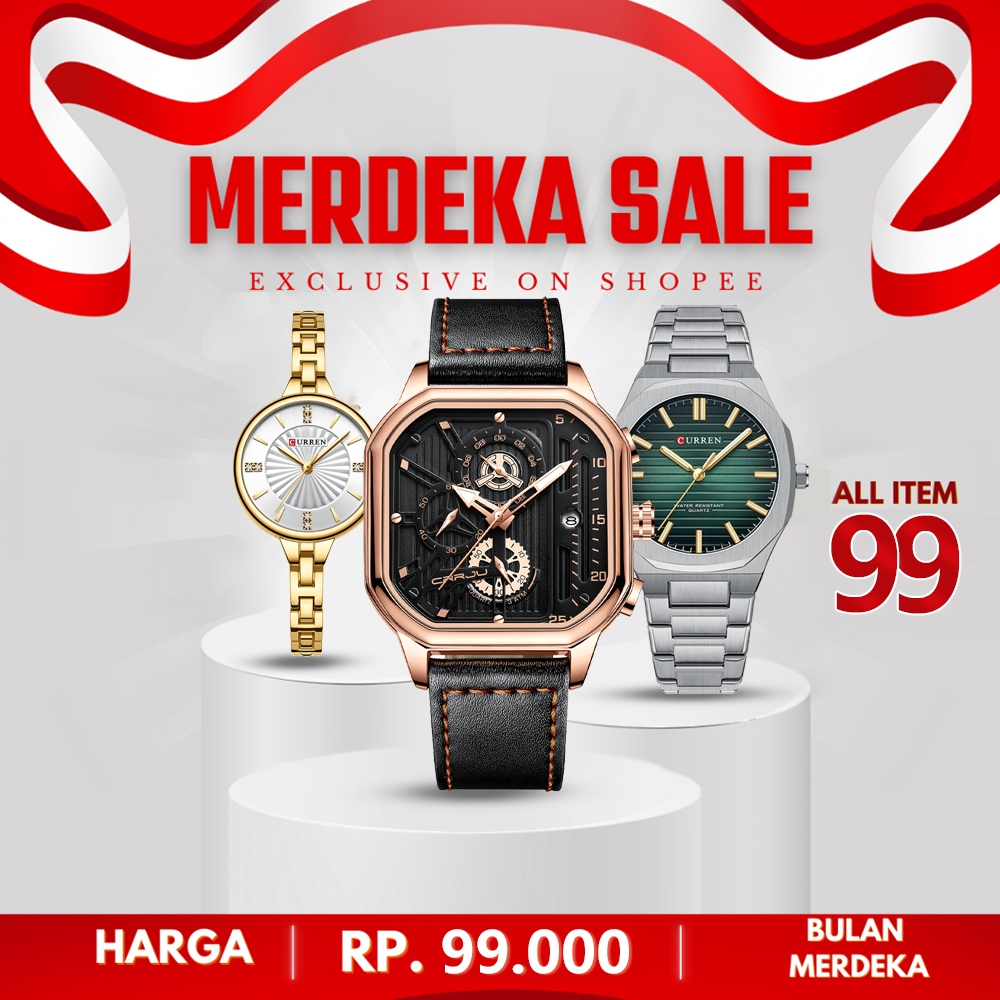 CUENA Jam Tangan Pria Murah Keren Original Anti Air Tipis Jam Cowok Dewasa