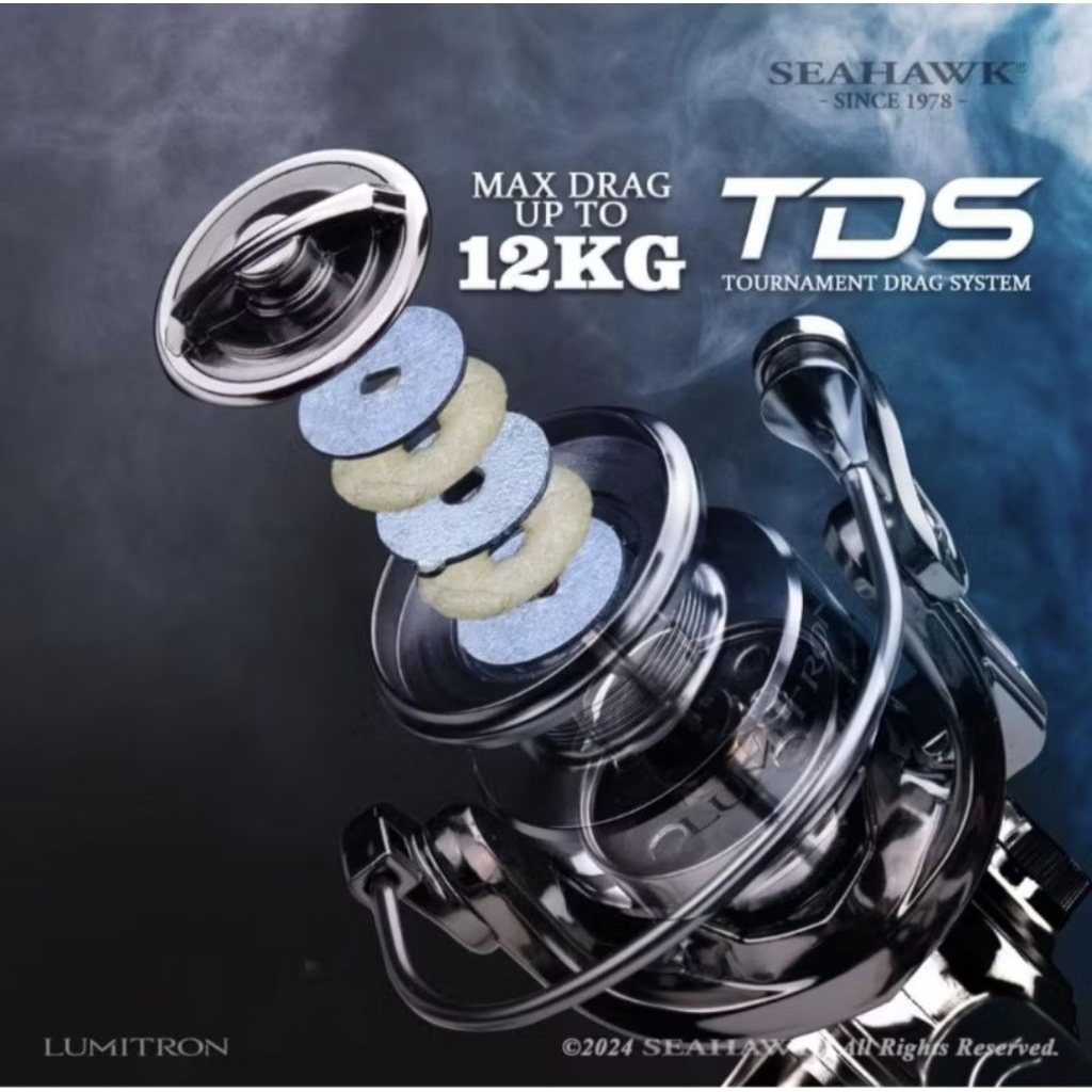 Reel Seahawk Lumitron