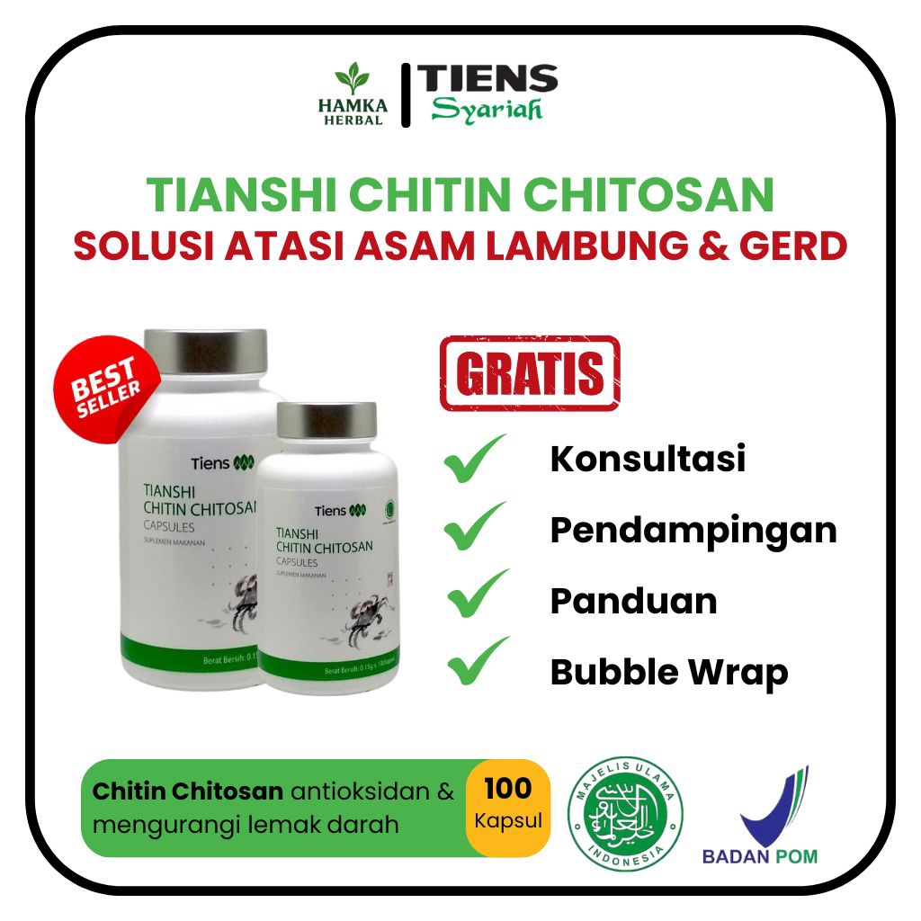 Obat Asam Lambung Kronis Maag Asam Lambung Chitin Chitosan Asam Lambung Obat Herbal Maag