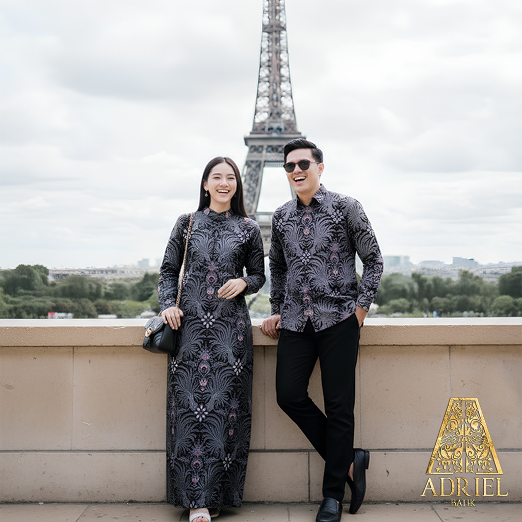 NIRVANA BATIK PREMIUM (Kemeja/Outer/Gamis) - Batik Premium Solo Lengan Panjang Full Furing Regular F