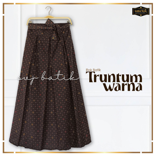 Rok batik wanita terbaru modern bawahan batik katun dewasa klok A model payung ori solo svj batik