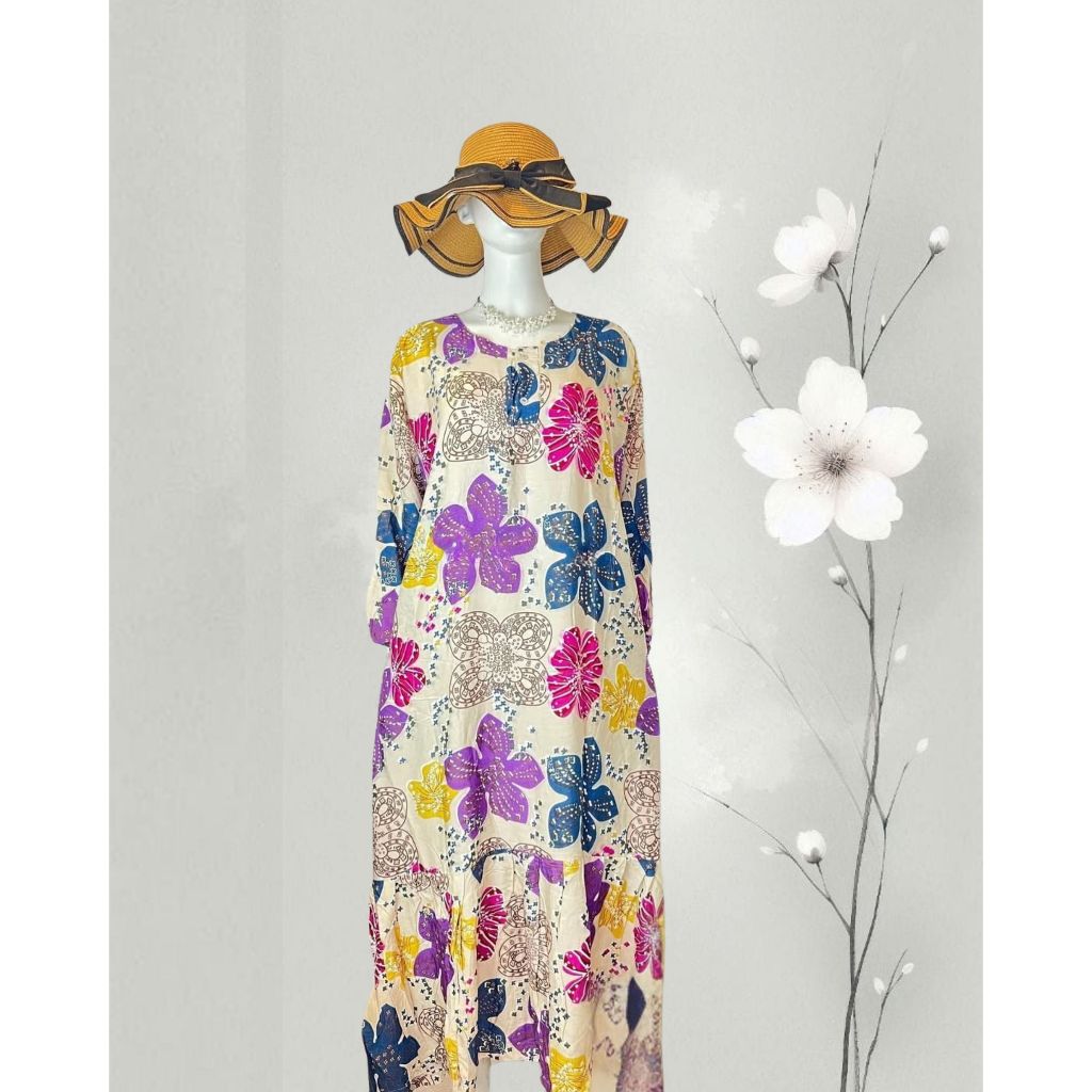 Daster Rempel Panjang / Daster Rayon Premium / Daster Termurah