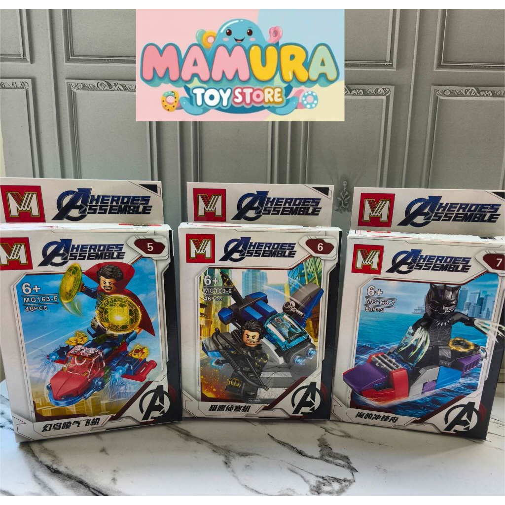 Mainan Lego Heroes Assemble/Mainan Lego Avengers/Mainan Lego