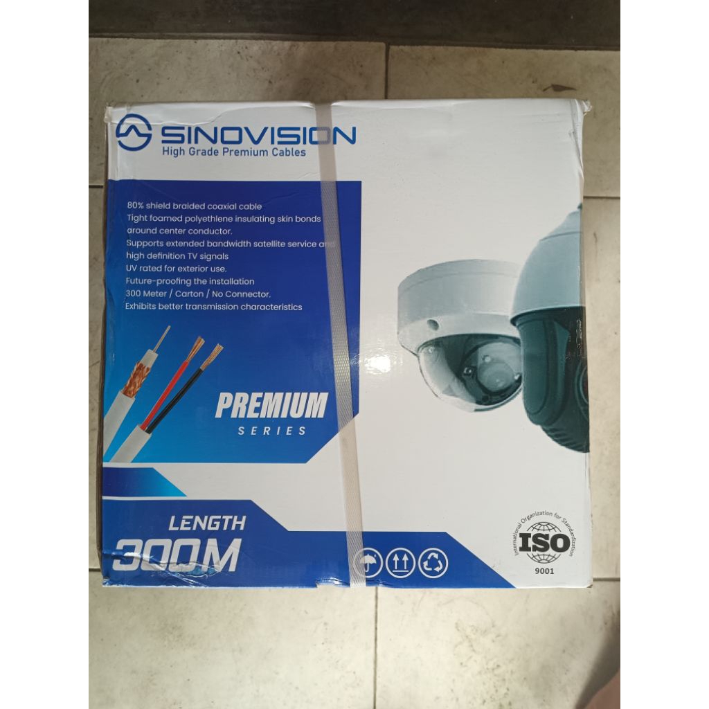 Kabel CCTV CAMERA RG59 300 Meter 1 Roll