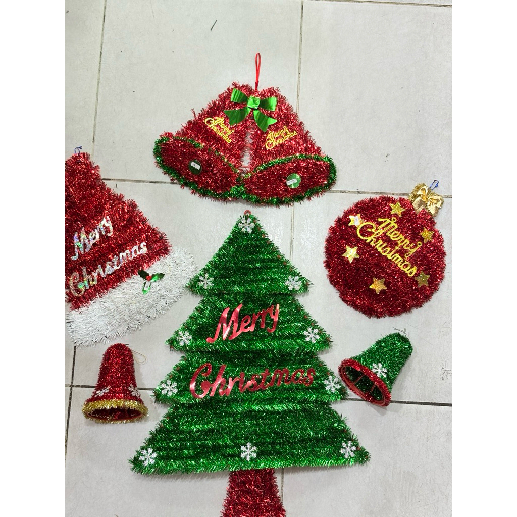 gantungan Pintu natal / Gantungan lonceng / Ornamen Natal