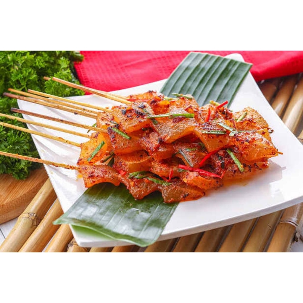 sate angkringan kikil