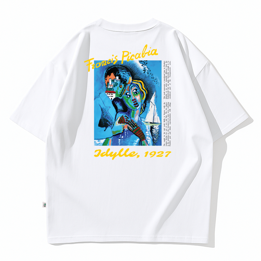 Kaos Oversize Idylle Cotton Combed 20s