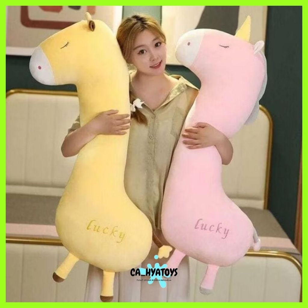 Guling Unicorn Super Jumbo Lucu ukuran 120cm Halus Lembut Guling Unicorn Jumbo