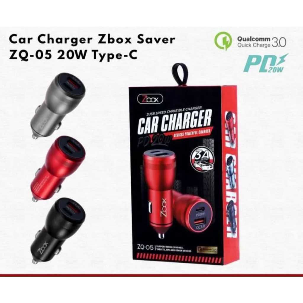 SAVER MOBIL ZBOX ZQ-05 MICRO | TYPE-C | CHARGER MOBIL / Charger Zbox