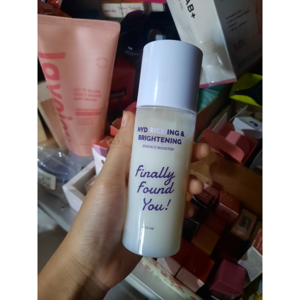 rice toner finally found you