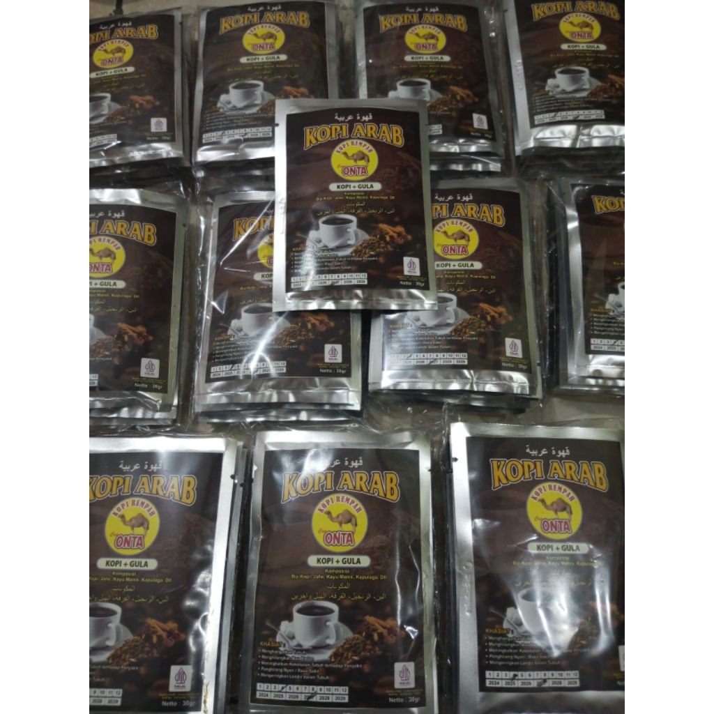 Kopi Arab Rempah ONTA sachet 30g