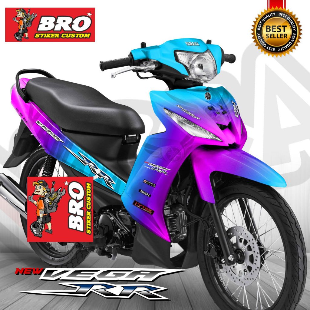 Decal Vega RR Fullbody Motif Bunglon / Stiker Fullbody Vega RR