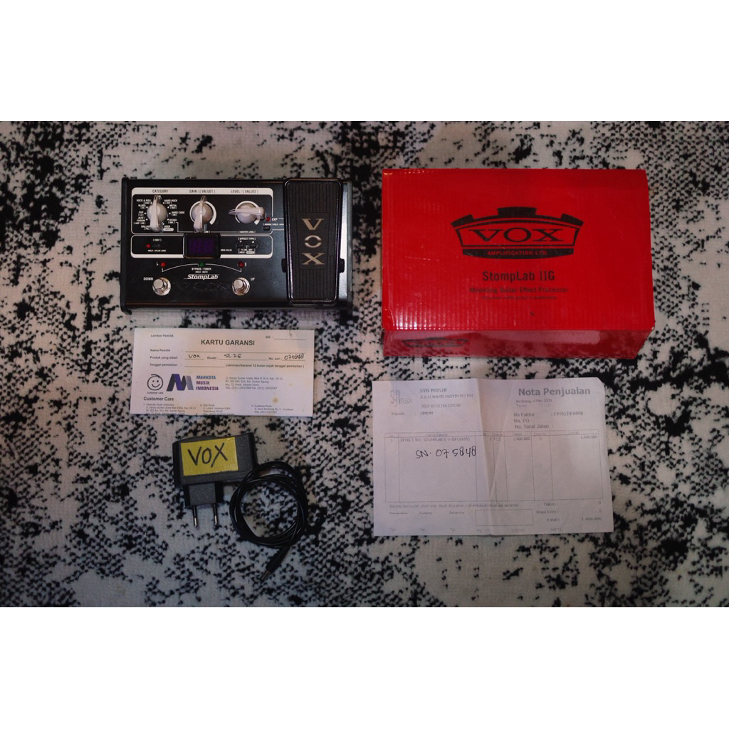 VOX Stomplab IIG 2G Modelling Guitar Effect Processor