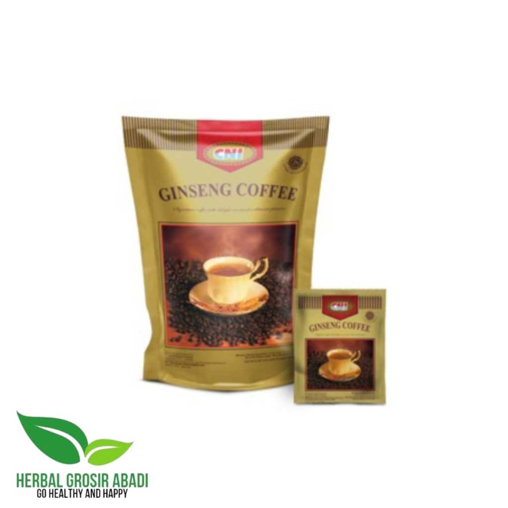 Ginseng Coffee CNI Kopi Ginseng Asli | Kopi CNI Ginseng Per Sachet