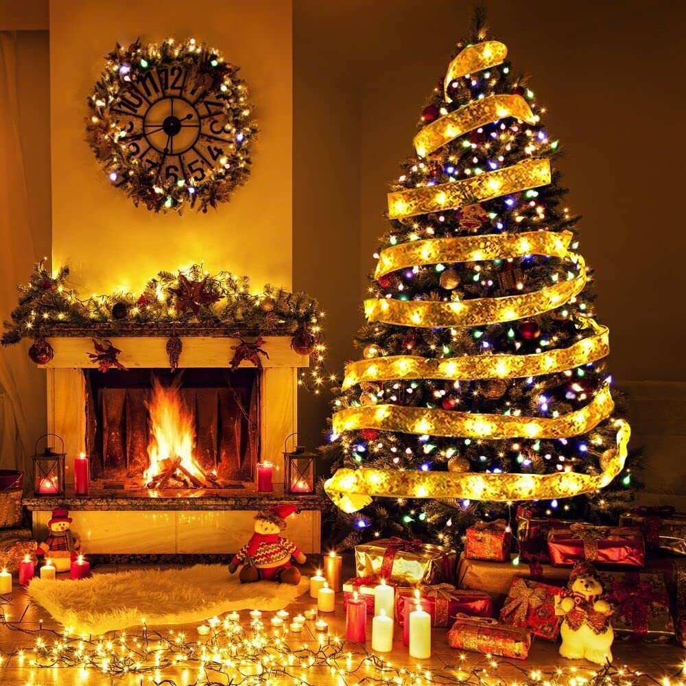 (Terbaru) Lampu Pohon Natal Lampu Dekorasi Natal Lampu Natal Terbaru Lampu Pita Natal