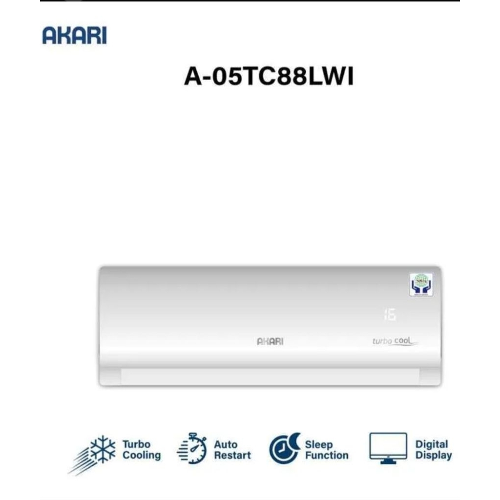 AC AKARI 0,5PK 05TC88LW UNIT ONLY