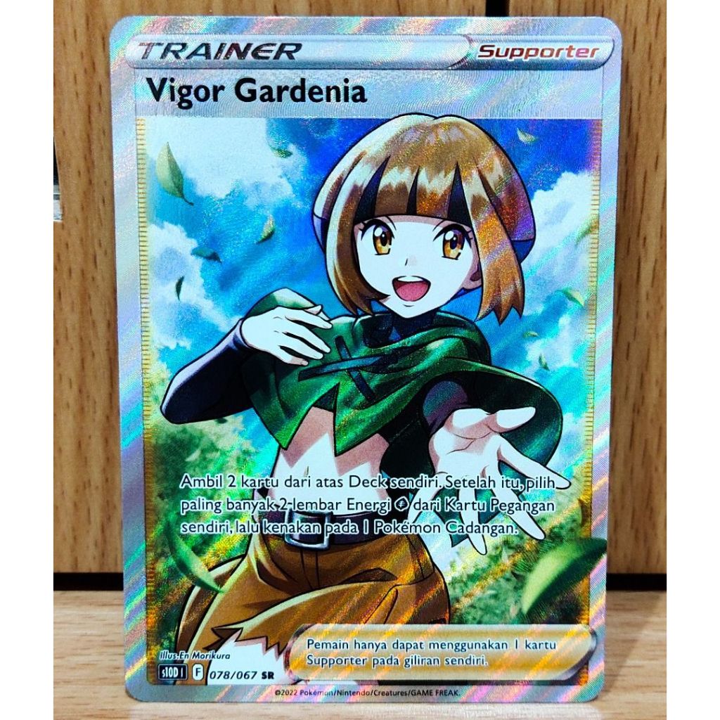 Pokemon TCG - Vigor Gardenia SR FA