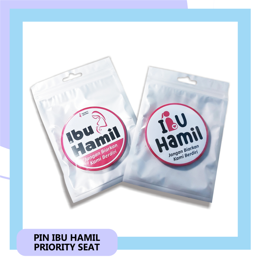 Pin Ibu Hamil Bross Priority Seat Berkualitas