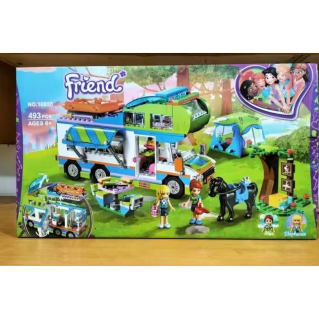 Mainan Bricks Mobil Camper Van 10858