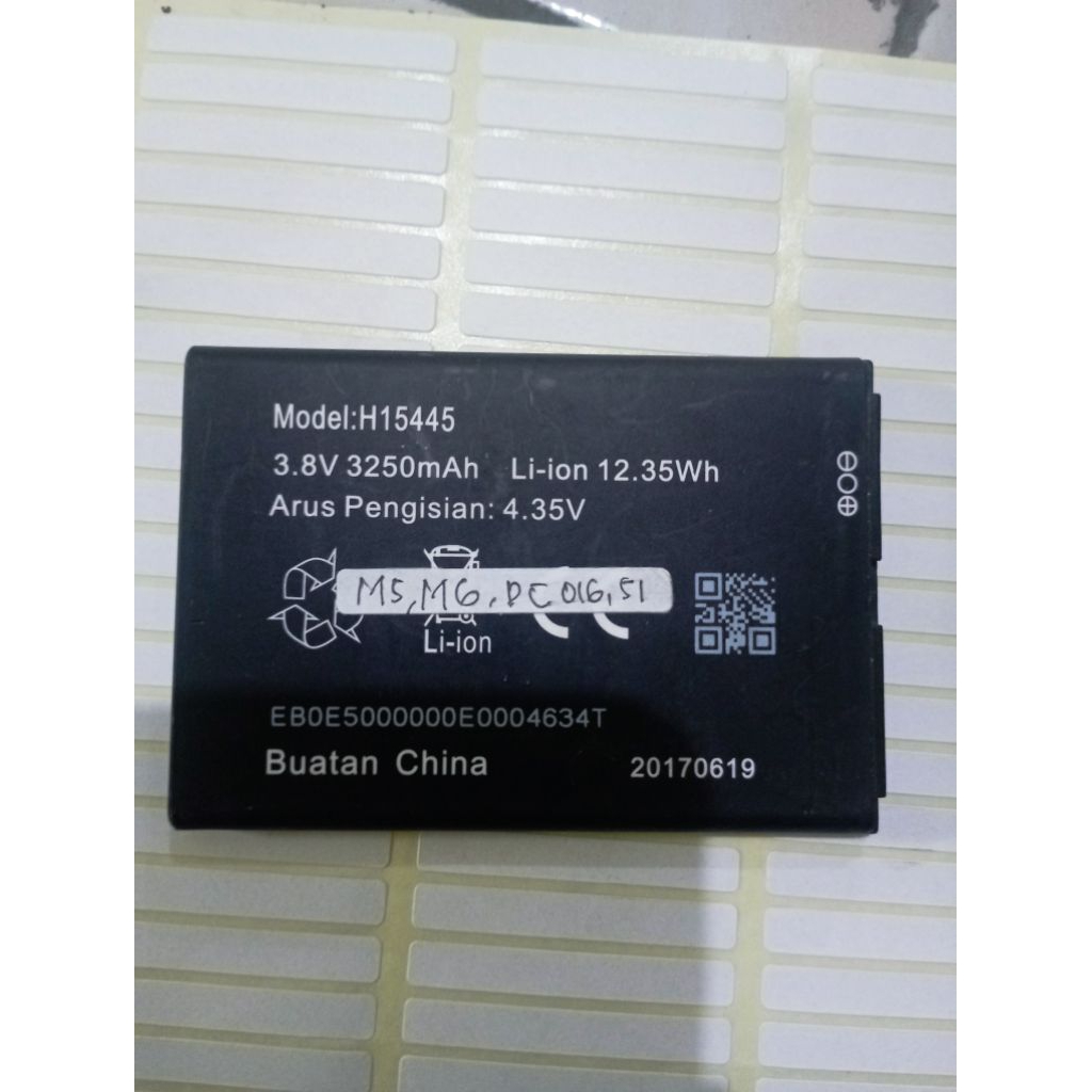 batere mifi andromex smartfren