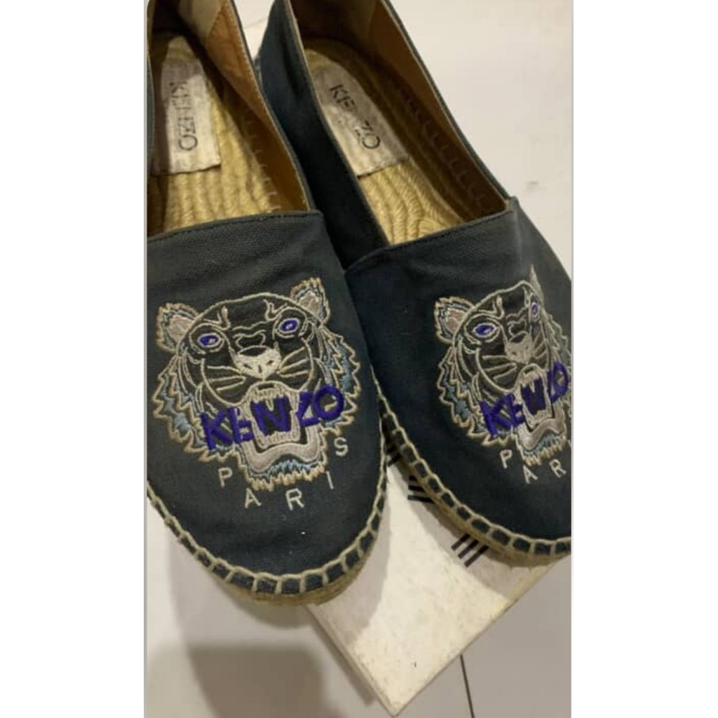 Preloved KENZO TIGER ESPADRILLES
