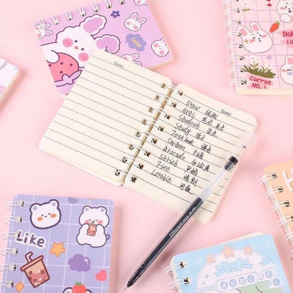 Notebook / Mini Notebook / Mini Notebook A7 / Mini Notebook estetik / Mini Notebook termurah