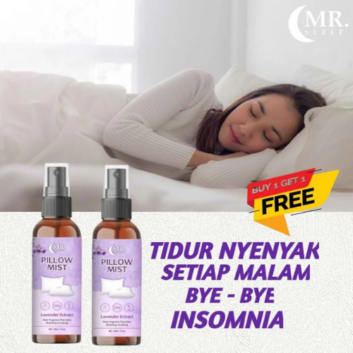 Semprotan Tidur Sleep Spray Tidur Nyenyak Deep Sleep Pillow Spray Insomnia Spray Bantu Tidur Obat Ti