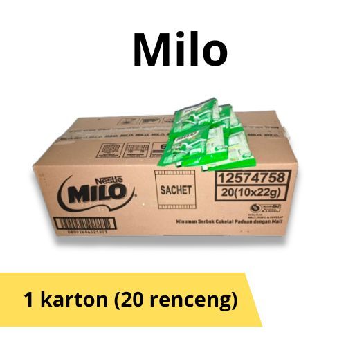 PROMO MILO ACTIVE COKLAT 1 DUS 20 RENCENG