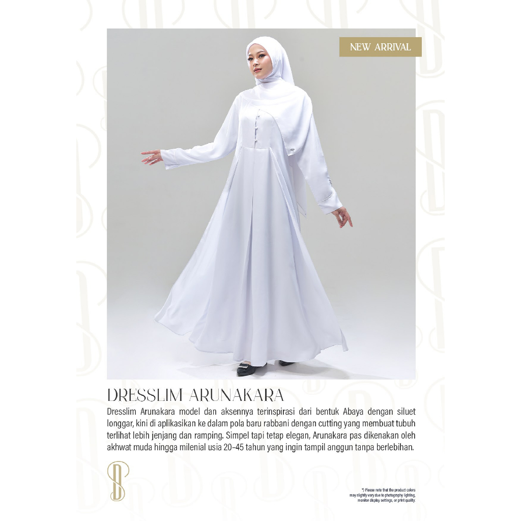 Rabbani - Dresslim Arunakara / Gamis Dresslim Rabbani Terbaru Original