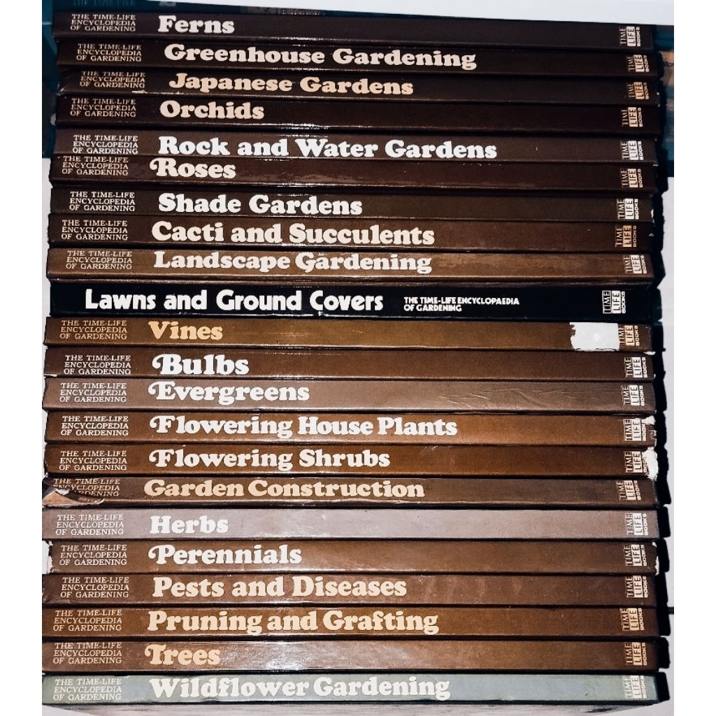 Jual Paket 22  judul The Time Life Encyclopedia of Gardening