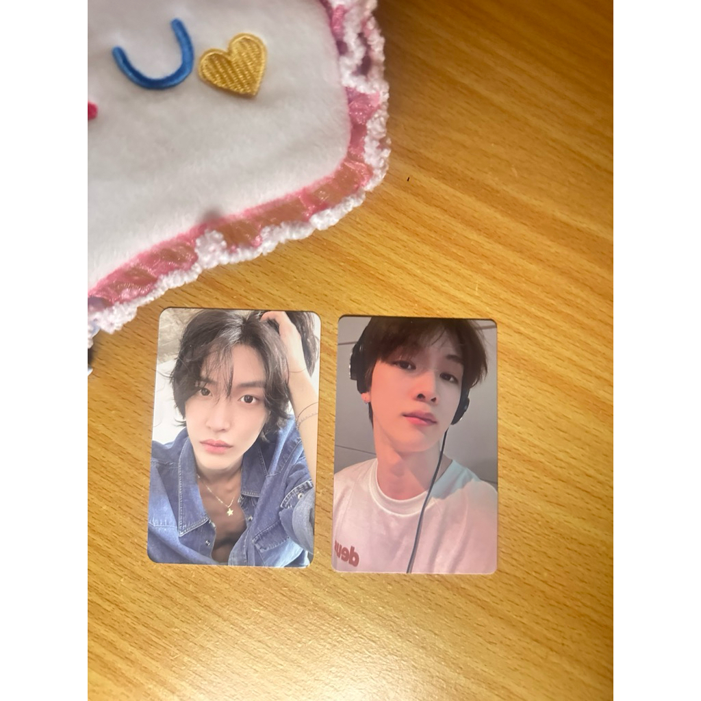 wonbin dada denim seasons greetings 2024 sungchan headphone photocard riize official