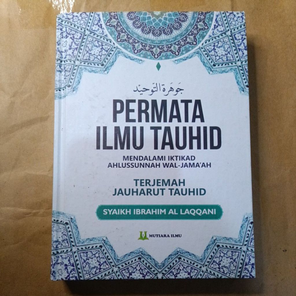 TERJEMAH KITAB JAUHAR TAUHID/PERMATA ILMU TAUHID HARD COVER