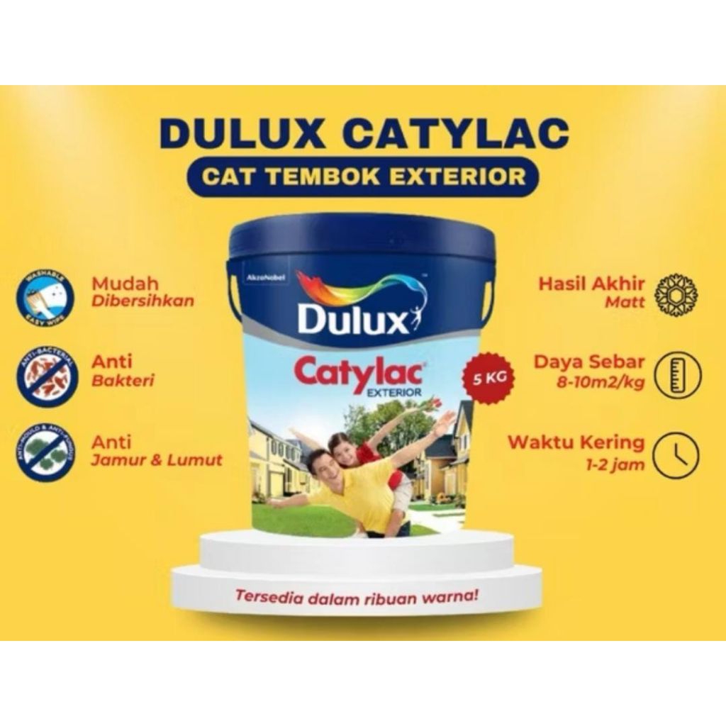 Dulux Catylac Exterior 5Kg