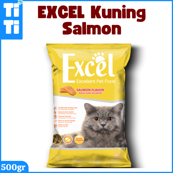 Excel Koin Salmon  Kuning Adult 500gr