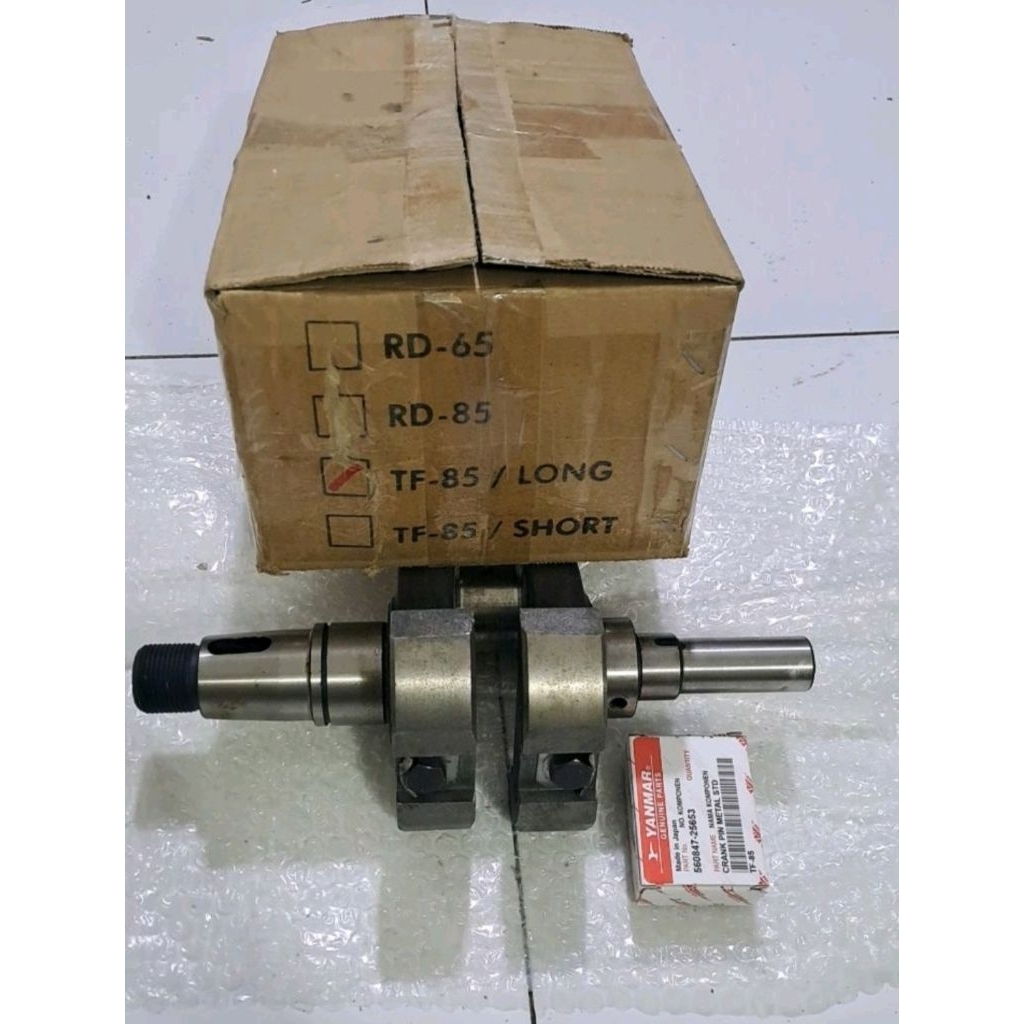 Askruk Crank Shaft Mesin Yanmar TF85MLY Model Baru