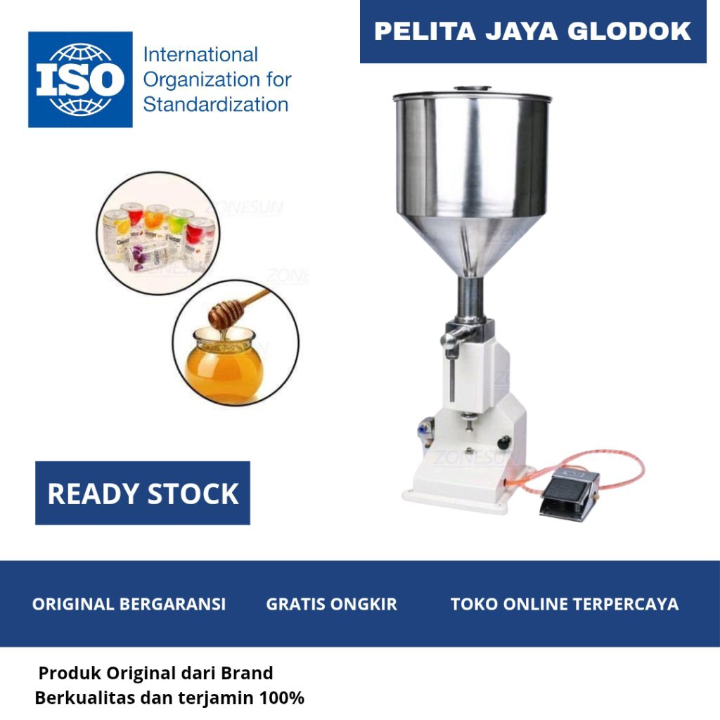 Mesin Filling Pengisi Pasta Liquid Pneumatic A-02 Original
