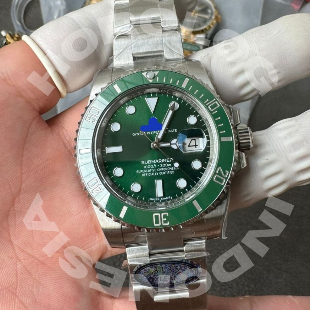 [PRE ORDER] JAM TANGAN MAINAN HRLG SUBMARINER HULK