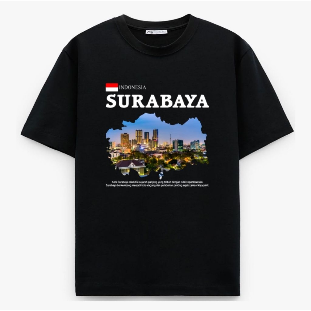 KAOS SURABAYA INDONESIA SEJARAH KOTA SPONSOR