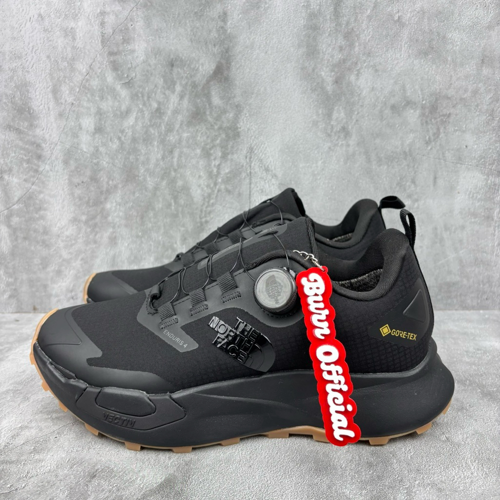 Sepatu TNF M Vectiv Enduris Low Black Gum
