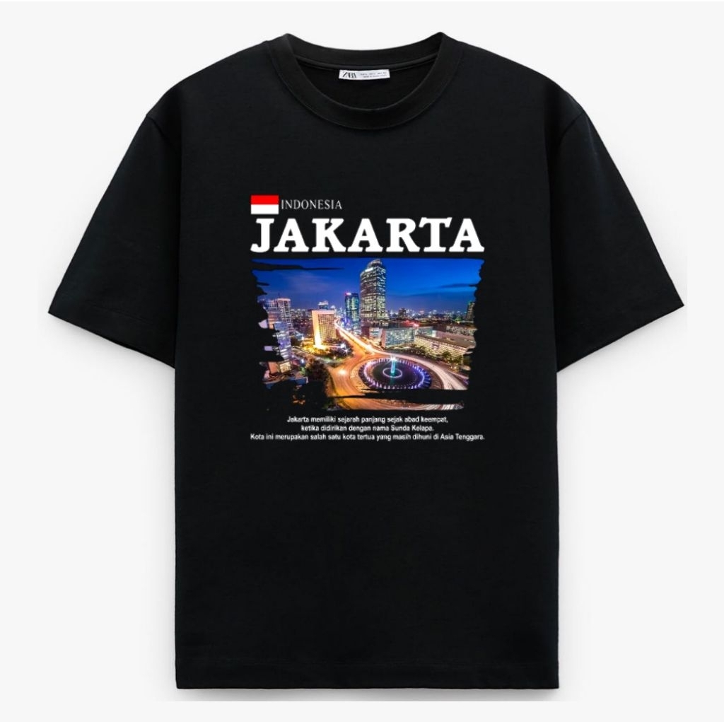 KAOS JAKARTA INDONESIA SEJARAH KOTA SPONSOR