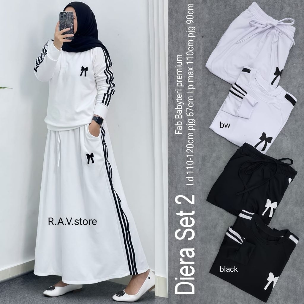 BAJU SETELAN WANITA OLGA SET MODEL SIMPEL CANTIK DIERA SET #2 BY RAV STORE ORIGINAL BEST SELLER BISA