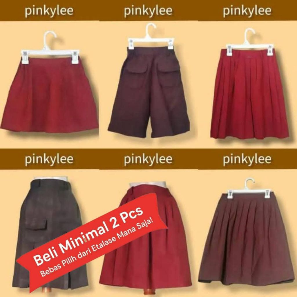 Preloved pakaian seragam sekolah sd/smp/sma/ pramuka/abu abu