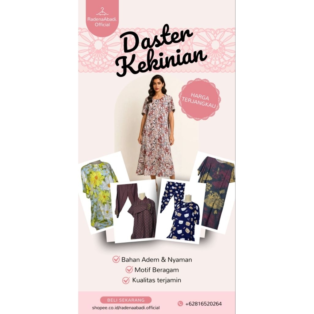 *RadenaAbadi* Oneset Bear Atasan Pendek Bawahan Panjang