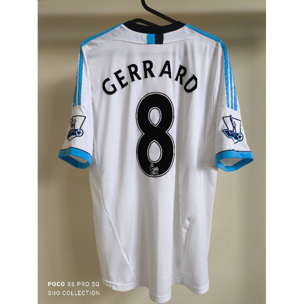 JERSEY LIVERPOOL THIRD 2011 GERRAD (L) ORIGINAL BAJU BOLA ASLI RARE LANGKA VINTAGE LAWAS SHIRTS STEV