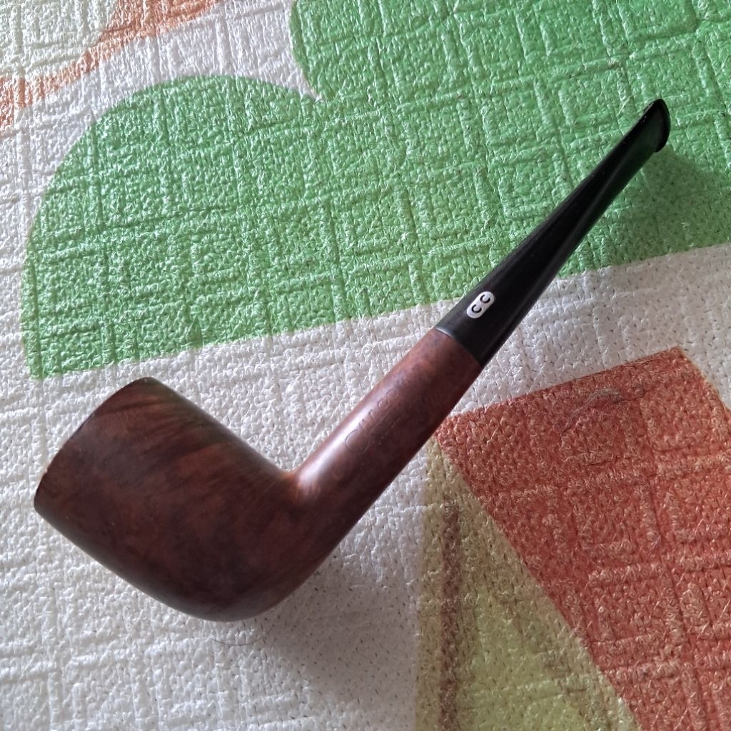 Chacom Nobless Pipa Briar Estate Pipe Cangklong Kayu Antik sesuai foto