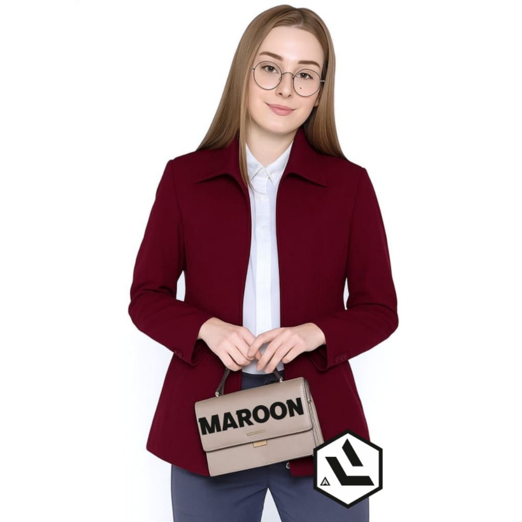 Jasket Formal Wanita/ Jaket Semi Jas/ Jaket guru/Jaket kantoran
