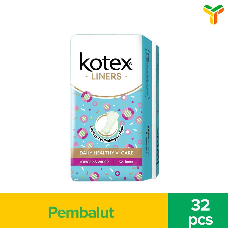 Kotex Panty Liner  Lnw Anti_Bacterial Unscented 32S