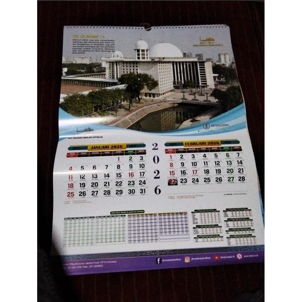 kalender Istiqlal 2026
