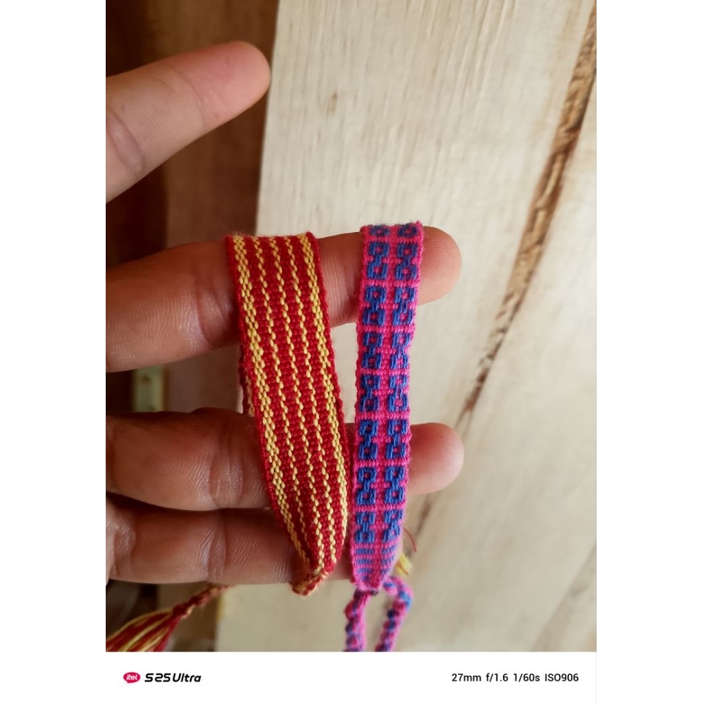 gelang tenun khas baduy