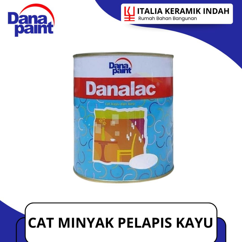 CAT MINYAK PELAPIS KAYU Danalac by Danapaint